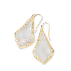 Kendra Scott 'Alex Earrings' in Mother of Pearl